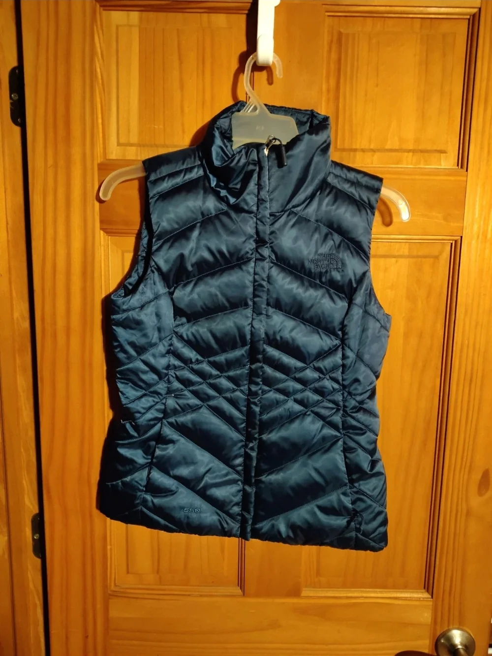 The North Face Women's Quilted Puffer Vest - Navy Blue